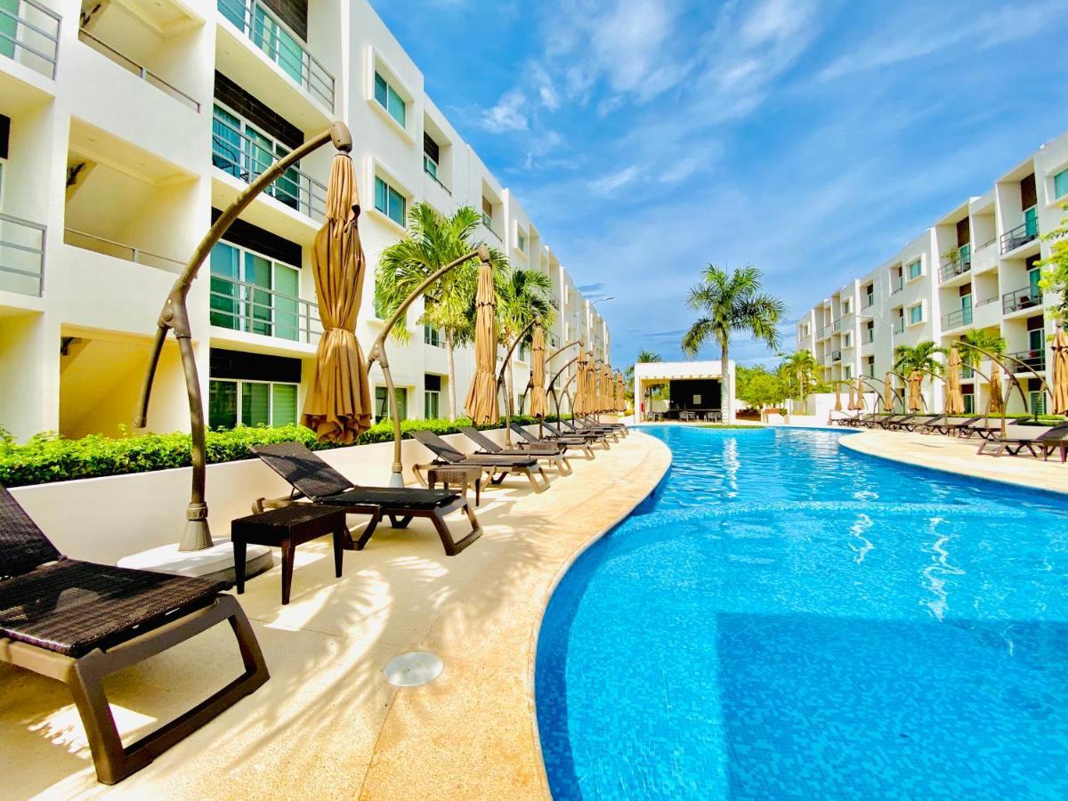 Encanto Con 2 Habitaciones En Long Island Канкун Экстерьер фото