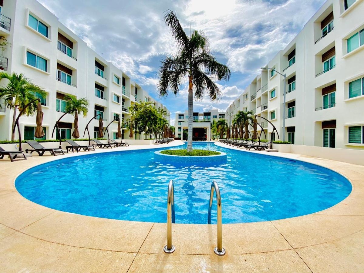 Encanto Con 2 Habitaciones En Long Island Канкун Экстерьер фото