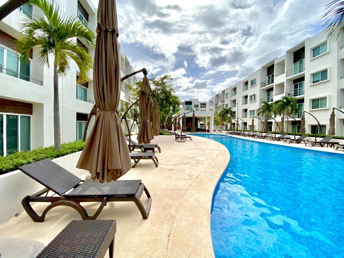 Encanto Con 2 Habitaciones En Long Island Канкун Экстерьер фото
