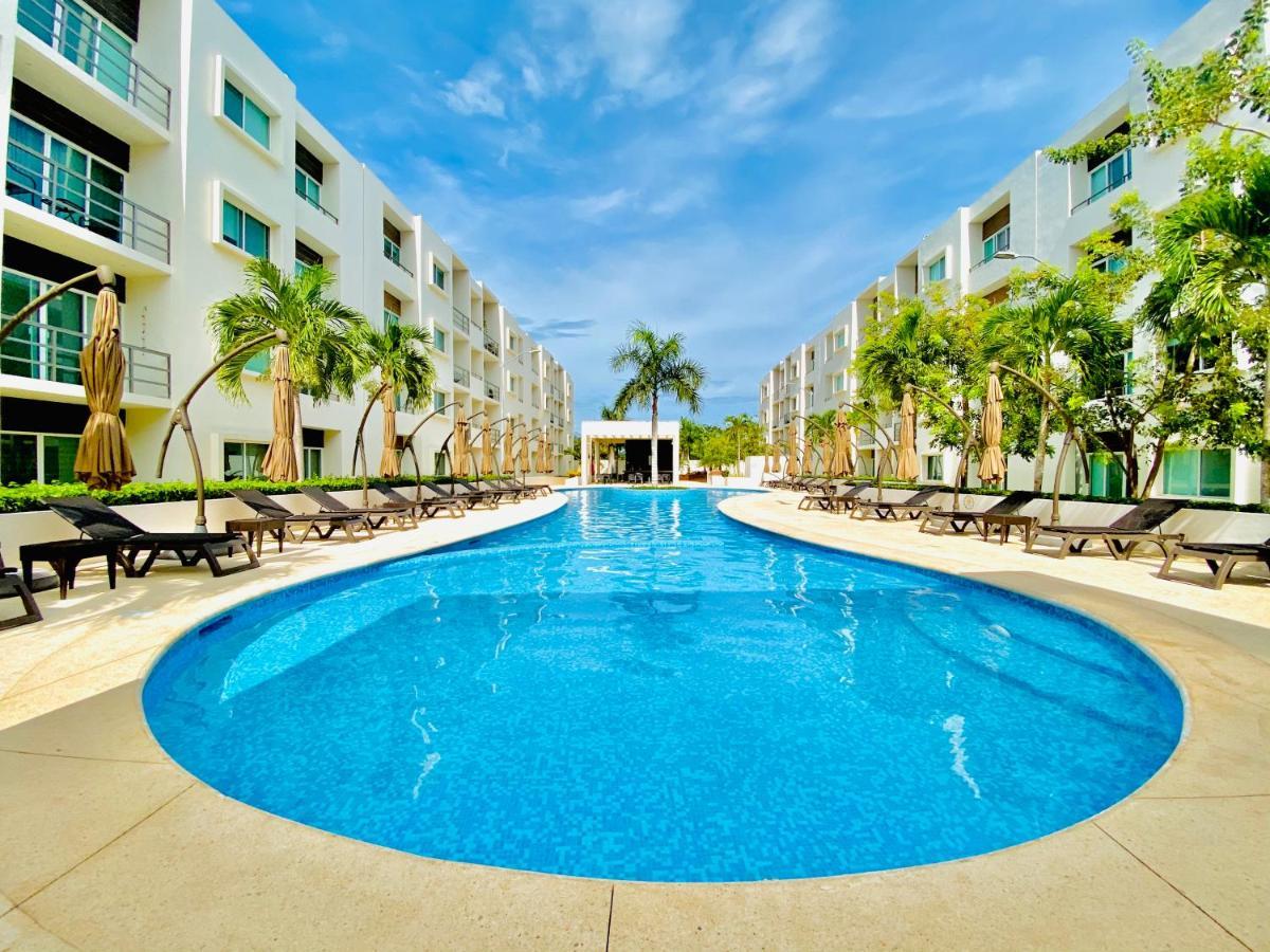 Encanto Con 2 Habitaciones En Long Island Канкун Экстерьер фото
